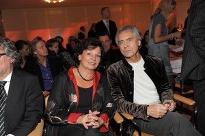Die Zweite Bürgermeisterin der Freien und Hansestadt Hamburg Christa Goetsch und John Neumeier/ Ballettdirektor und Chefchoreograf des Hamburg Ballett